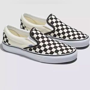 VANS CLASSIC SLIP-ON CHECKERBOARD SHOE